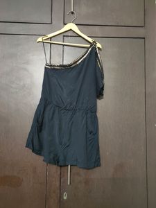 One Shoulder Playsuit