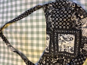 Patterned Shoulder Bag