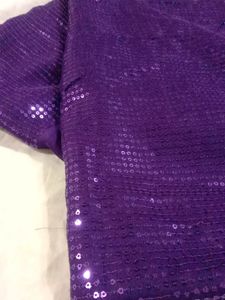 Dress Material Dark Purple Colour
