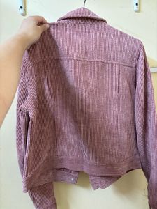 Pink Corduroy Jacket