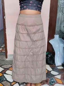 Q&amp;TIE Hong Kong Tiered Boho Maxi Skirt