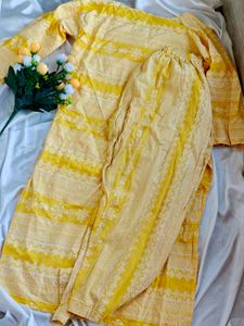 Yellow Kurta – Combo