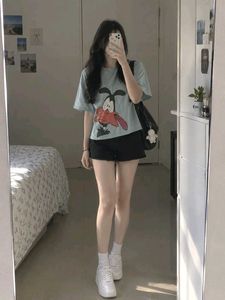 Cute Cartoon Graphic T-Shirt