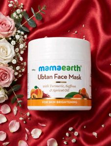 💜 Mamaearth Ubtan Face Mask - For Skin Brightenin