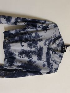 Tie-Dye Cropped Hoodie
