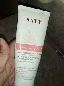 Savy Moroccan De-Tan Brightening Face Pack