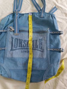 denim vintage shoulder bag