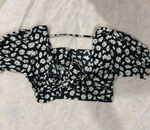 Floral Crop Top