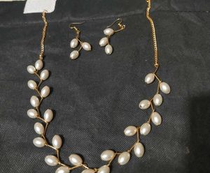 Pearl Vine Necklace Set✨