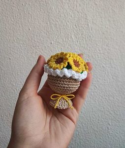 Handmade Crochet Flower Bouquets