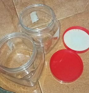Combo Of Plastic Jar