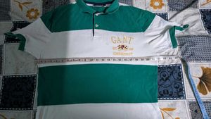 GANT Men's Striped Polo T-Shirt