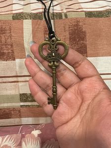 Vintage Key Pendant Necklace