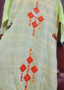 Multi Printed Kurti For Girl Or Woman 40 Bust