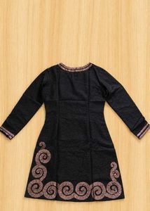 Embellished Black Kurti