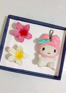 Cute Kawaii My Melody Hair Clips Set