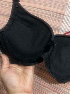 Black Padded Bra