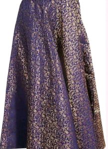 Chanderi Silk Long Skirt with top and Dupatta