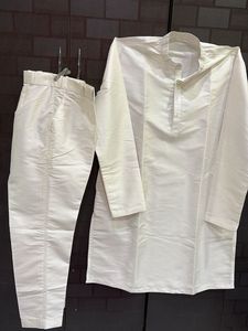 Classic White Kurta Pajama Set