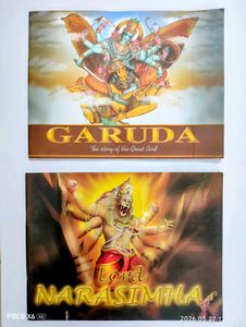 Garuda & Lord Narasimha Story 2 Books
