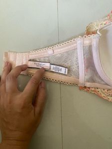 Floral Lace Bandeau Bra