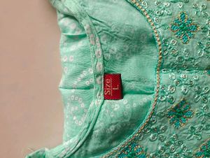 Beautiful Teal Ethnic Kurta