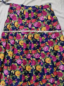 PRICE drop!!! Flower printed skirt