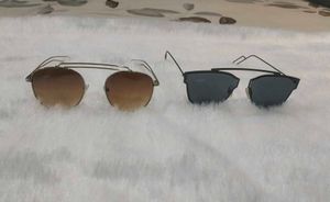 Men's Dior-Inspired Grey &amp; Brown Sunglasses Combo