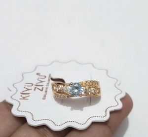 Anti Tarnish Adjustable Finger Ring