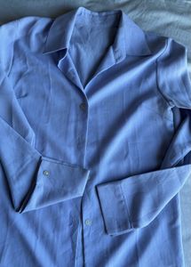 Classic Light Blue Button-Up Shirt