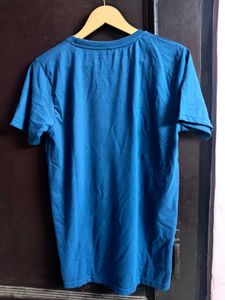 VEA Blue Graphic Print T-shirt