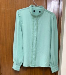 Women's Mint Green Shirt/ Blouse
