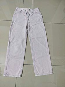 Light Wash Wide Leg Jeans