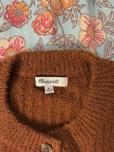 Madewell Brown Knit Cardigan