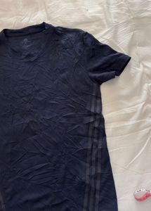 Adidas Navy Blue T-Shirt