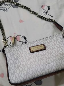 Michael Kors Monogram Clutch