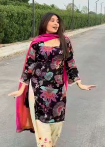Beautiful Floral Kurta Set