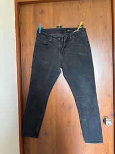 Levi's Striped Button-Up Shirt and pant