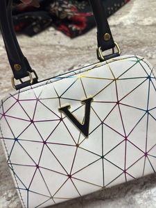 Thailand Stylish White Handbag