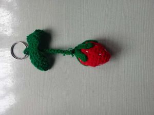 Handmade Evil Eye Keychain Set