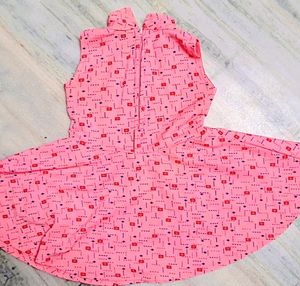 Cute Print Baby Girl Frock New Condition