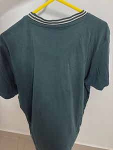 Men's Green Collared T-Shirt