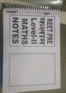 REET PRE Maths Level-II Notes