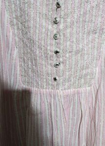 Elegant Striped Kurta Dress
