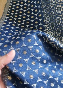 Elegant Blue Floral Bedsheet Set