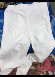White Wide Leg Pants