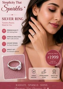 Elegant 925 Sterling Silver Ring