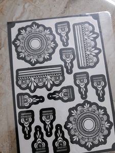 Large Stencil For Both Hand