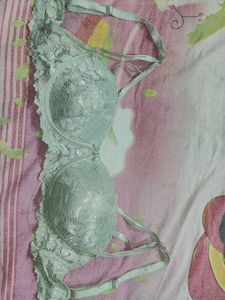 Net Bra with beautiful stripss💚