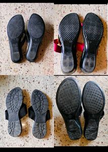 4 Pairs of Women's Sandals